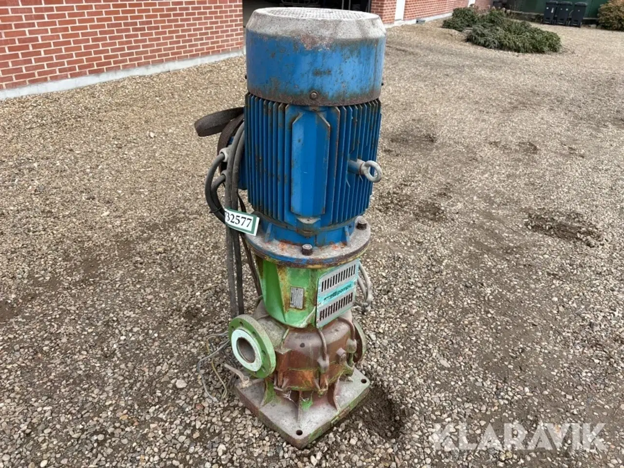 Billede 3 - Pumpe Rovatti pumpe ME.KV80-60/2P