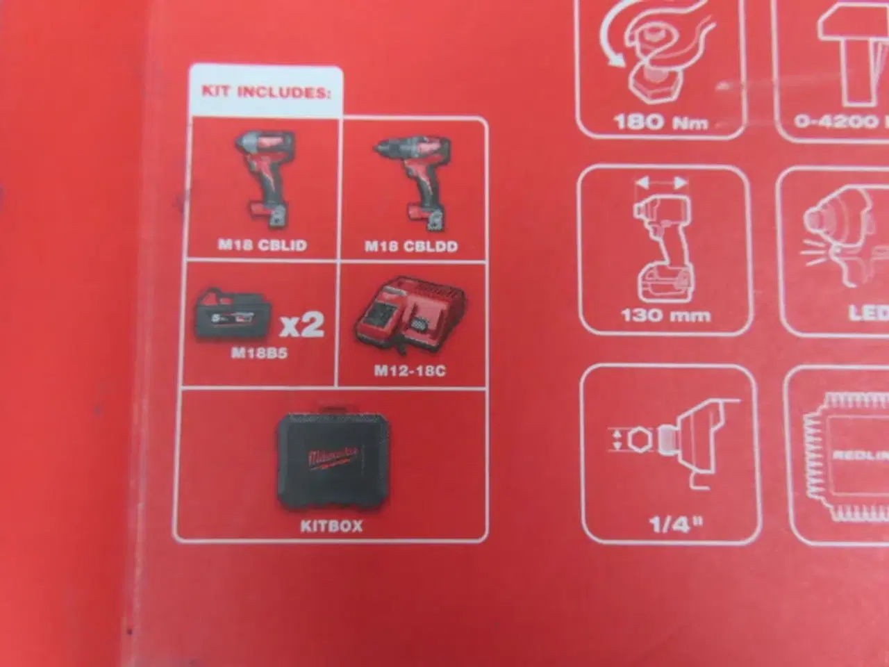 Billede 2 - Maskinsæt M18 - MILWAUKEE M18 CBLPP2B