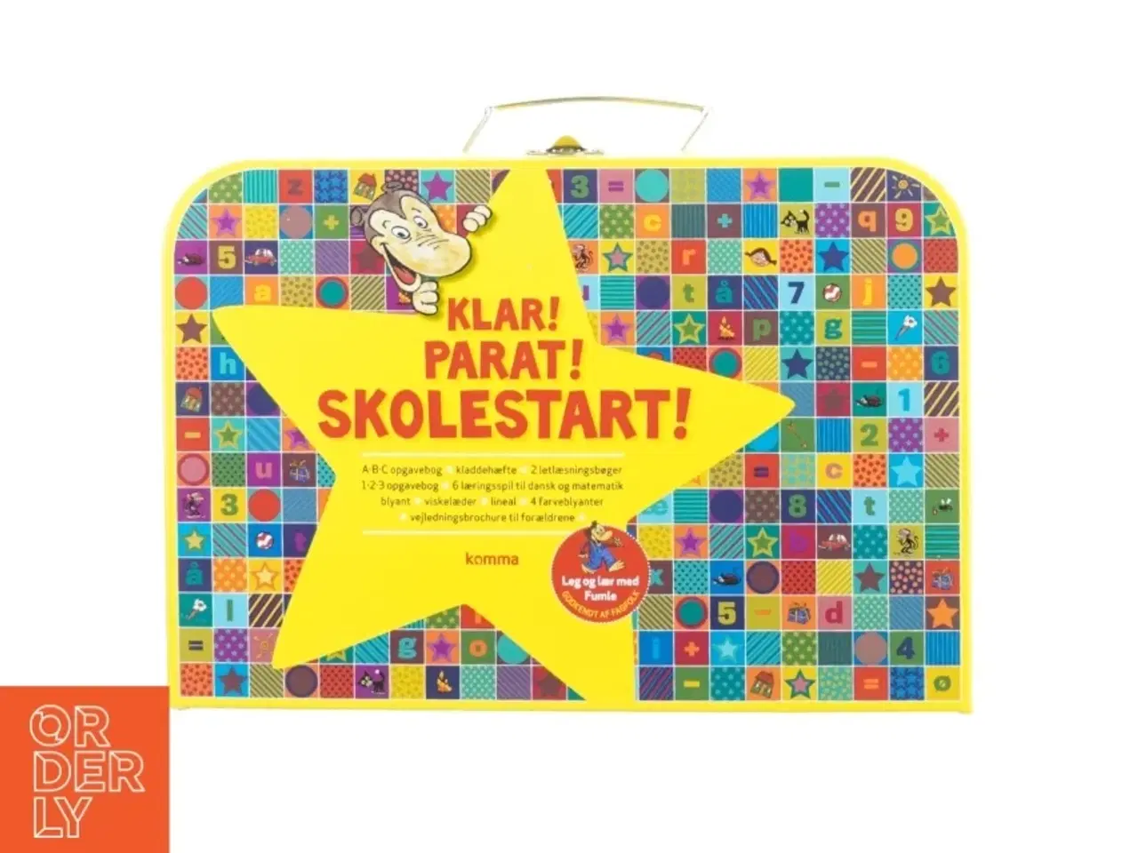 Billede 1 - Klar, parat, skolestart! Brætspil fra Komma (str. 34 x 24 cm)