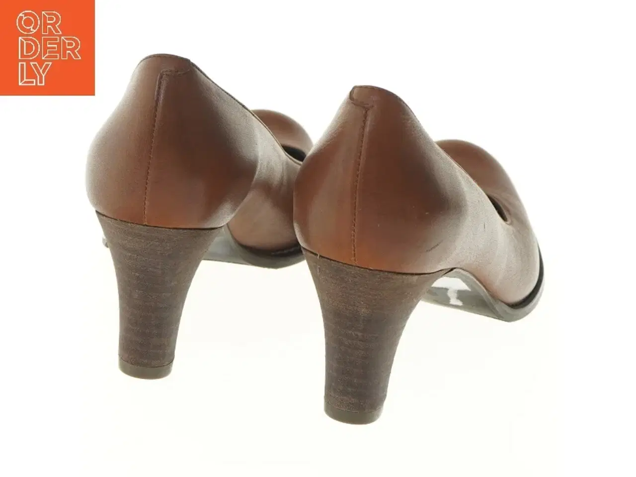 Billede 4 - Brune pumps størrelse 39 fra Billi Bi (str. 39 )