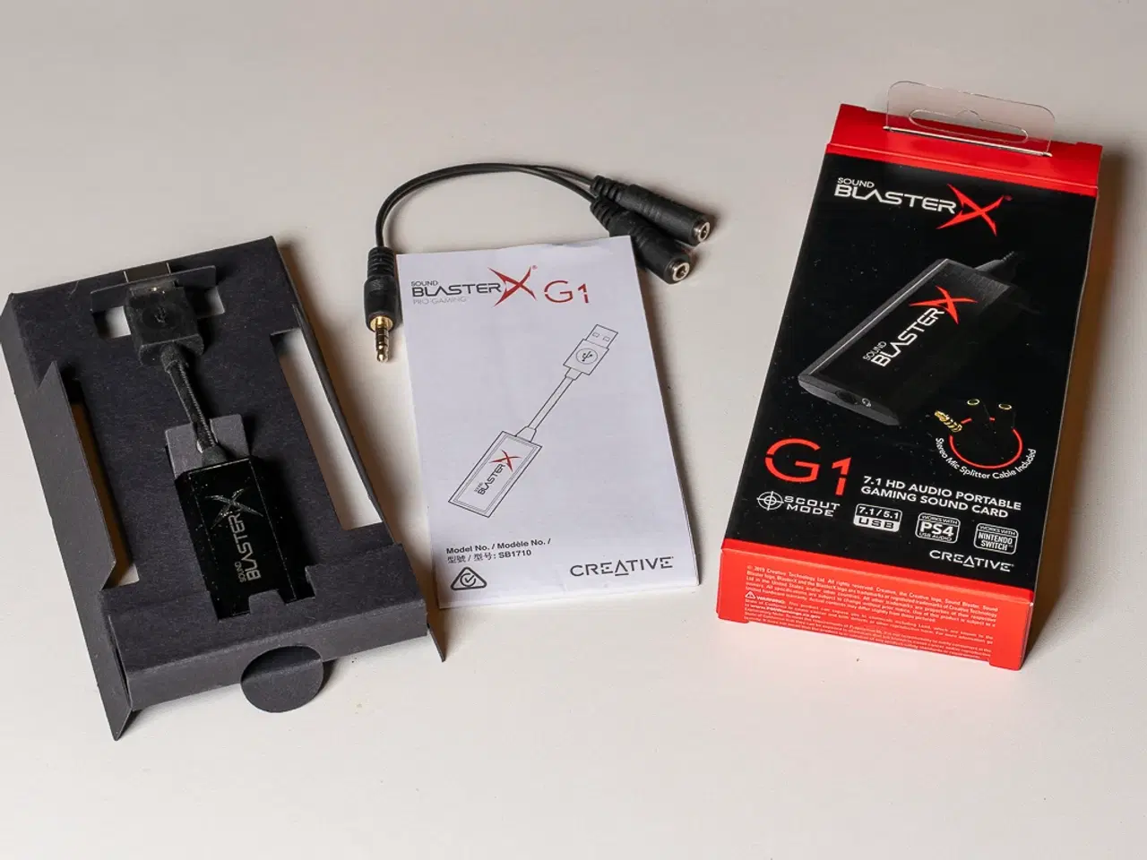 Billede 1 - Soundblaster USB lydkort