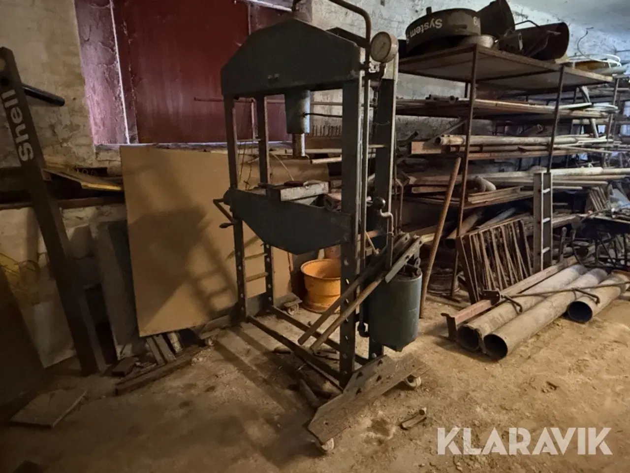 Billede 2 - Værkstedspresse