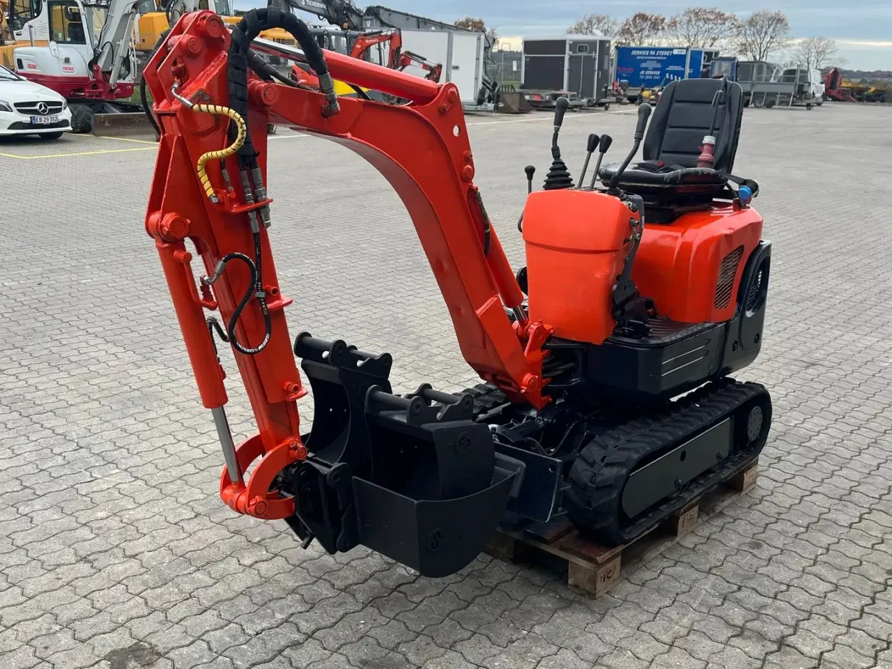 Billede 14 - Kubota U10 EL Elektrisk minigraver med udskudsarm