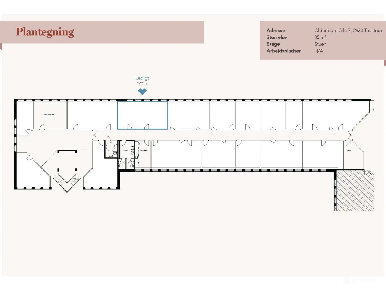 Billede 21 - Centralt beliggende kontorfællesskab i Taastrup