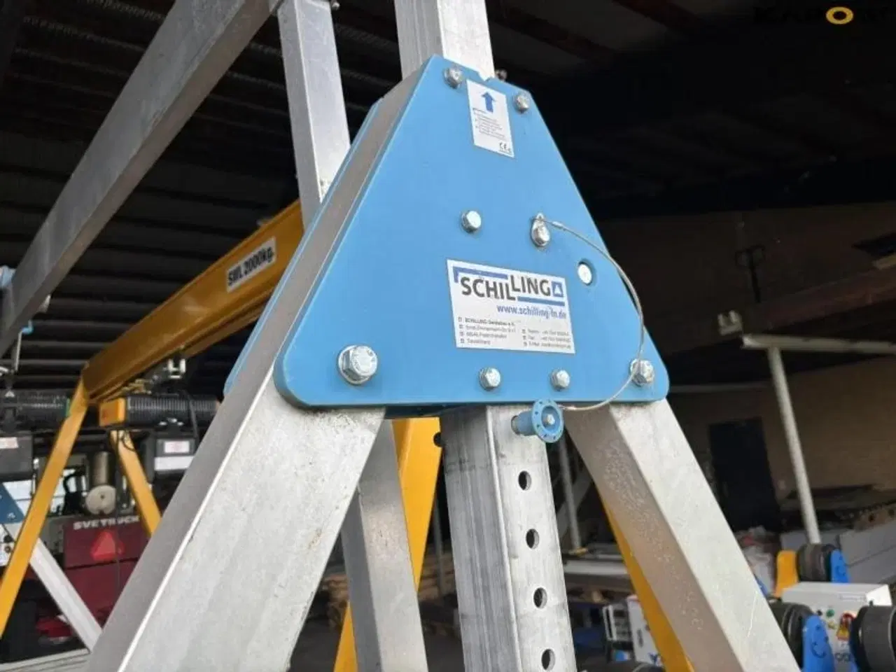 Billede 7 - - - - 1000kg portal alu kran