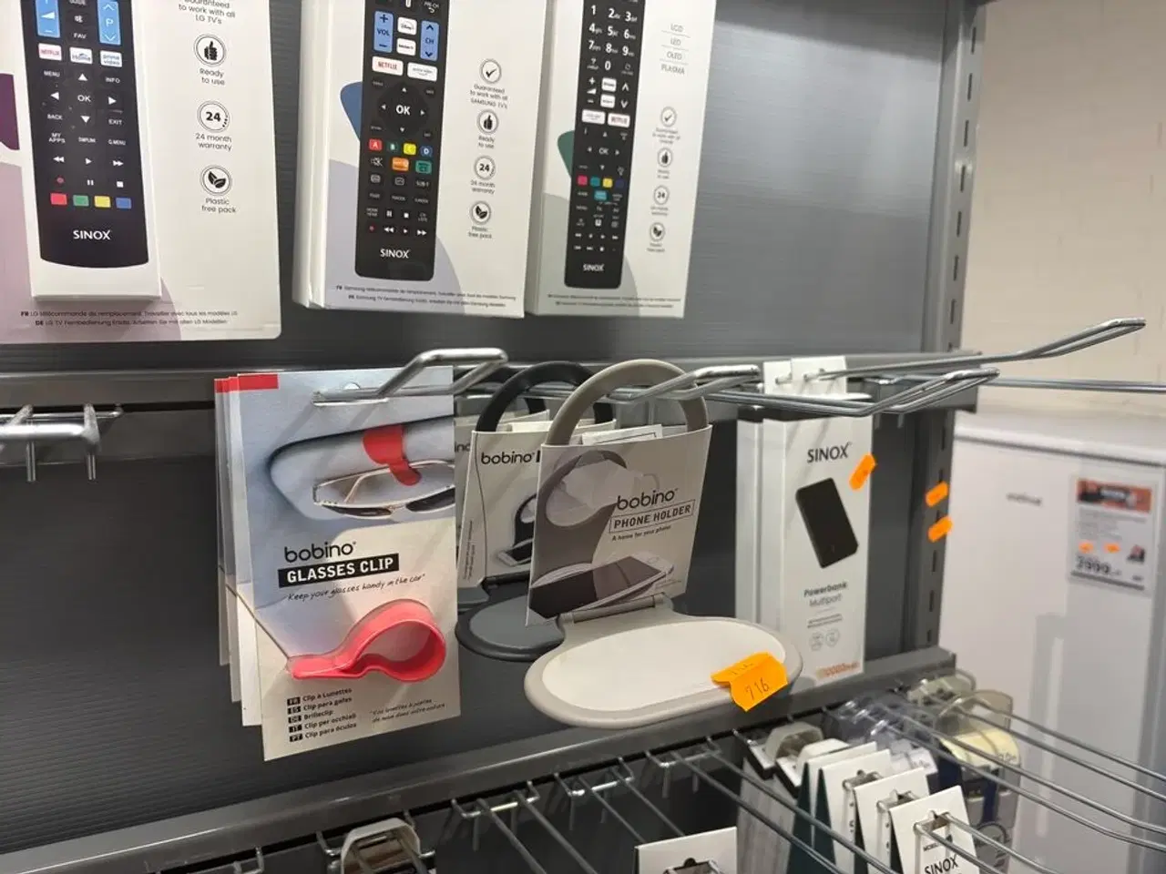 Billede 1 - Div. Mobilholdere BOBINO samt 2 stk. powerbanks