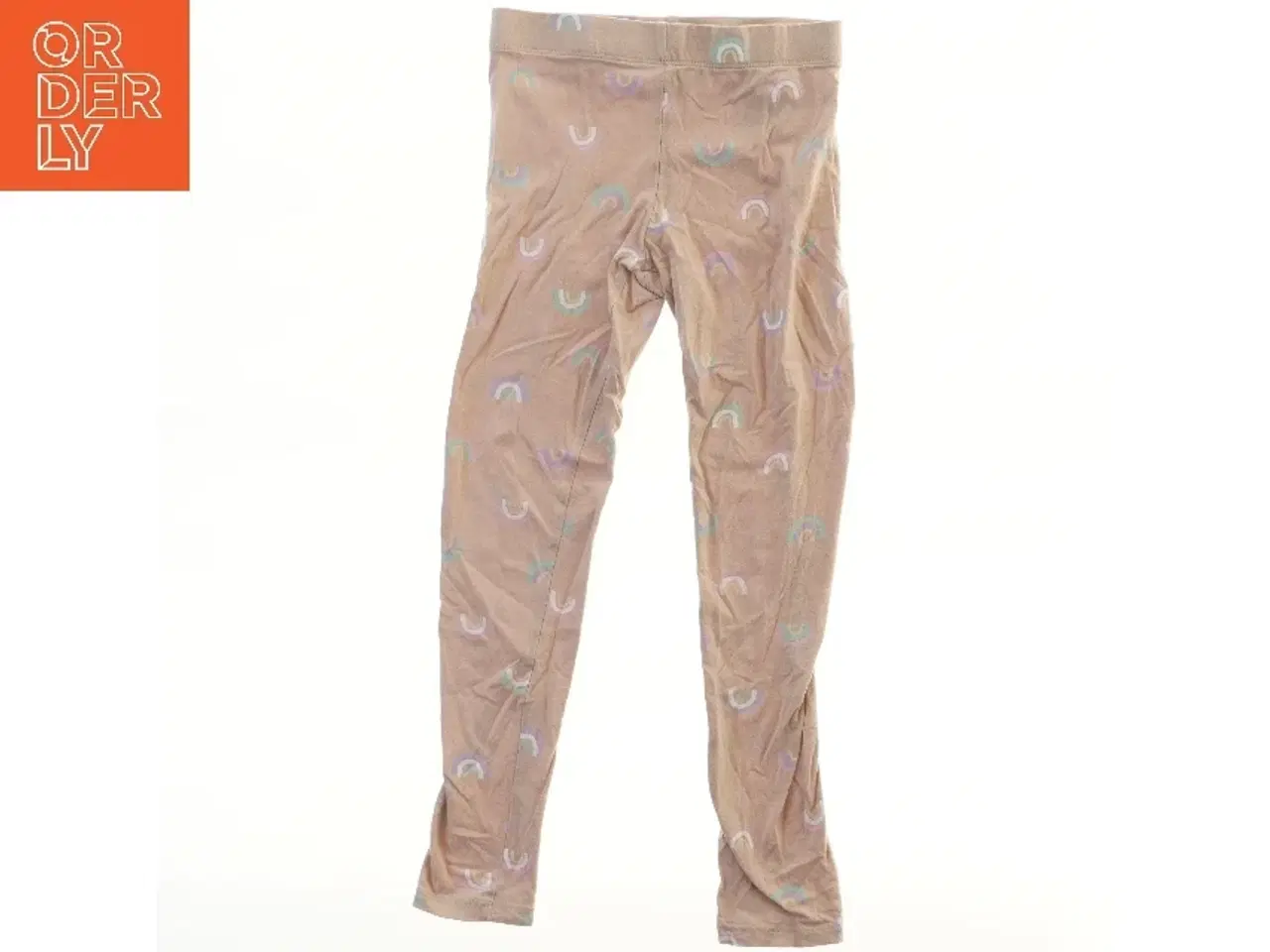 Billede 1 - Børne leggings med regnbuer fra H&M (str. 128)