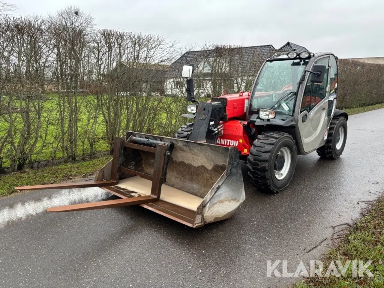 Billede 1 - Teleskoplæsser Manitou MT625H med pallegafler og s