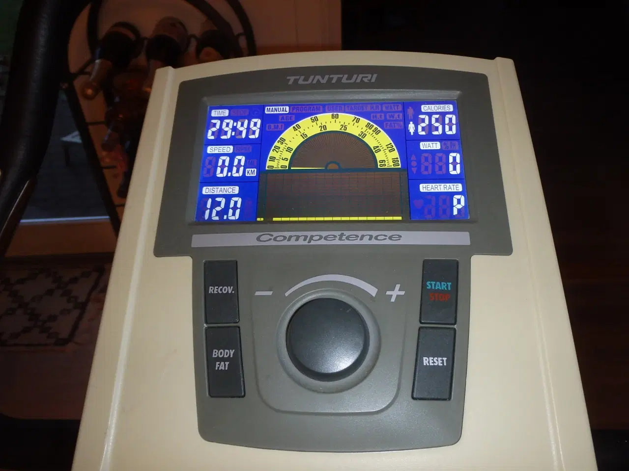 Billede 4 - Tunturi Cardio Fit E30 ergometer motionscykel 