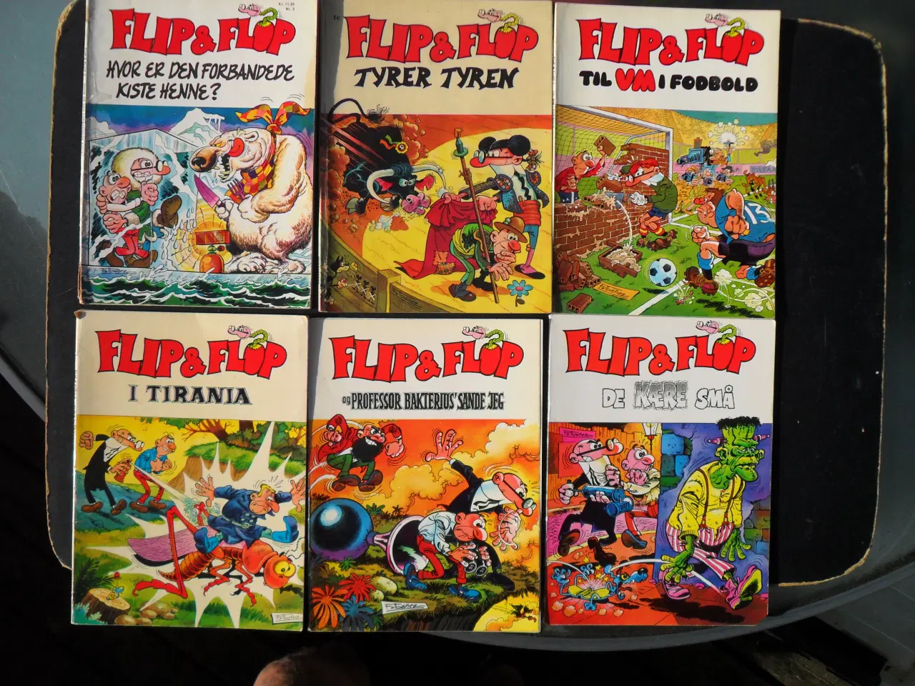 Billede 1 - flip og flop nr. 3,6,7,8,9,11,13,15 + gak gak gade