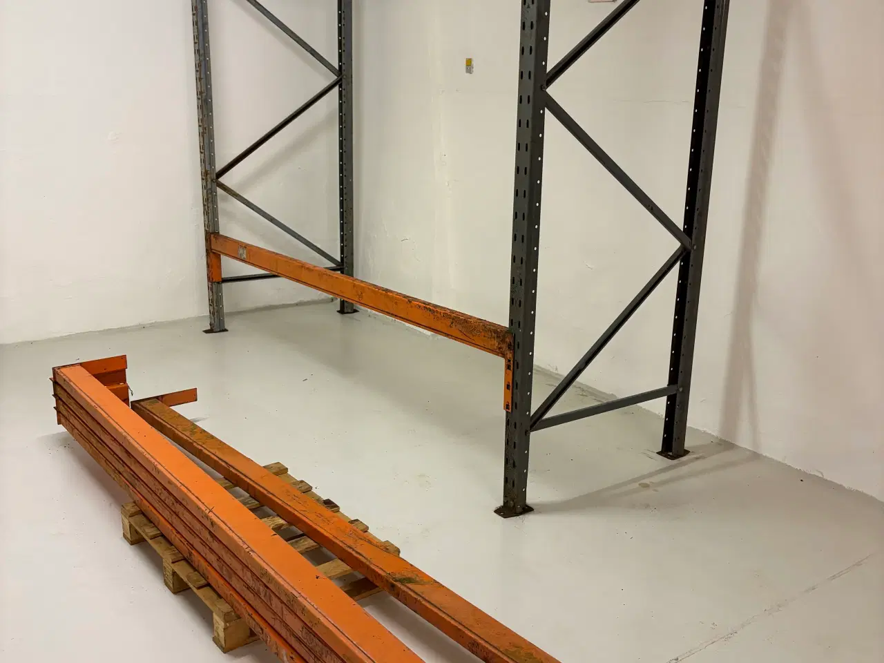 Billede 1 - Kraftig industri stålreol