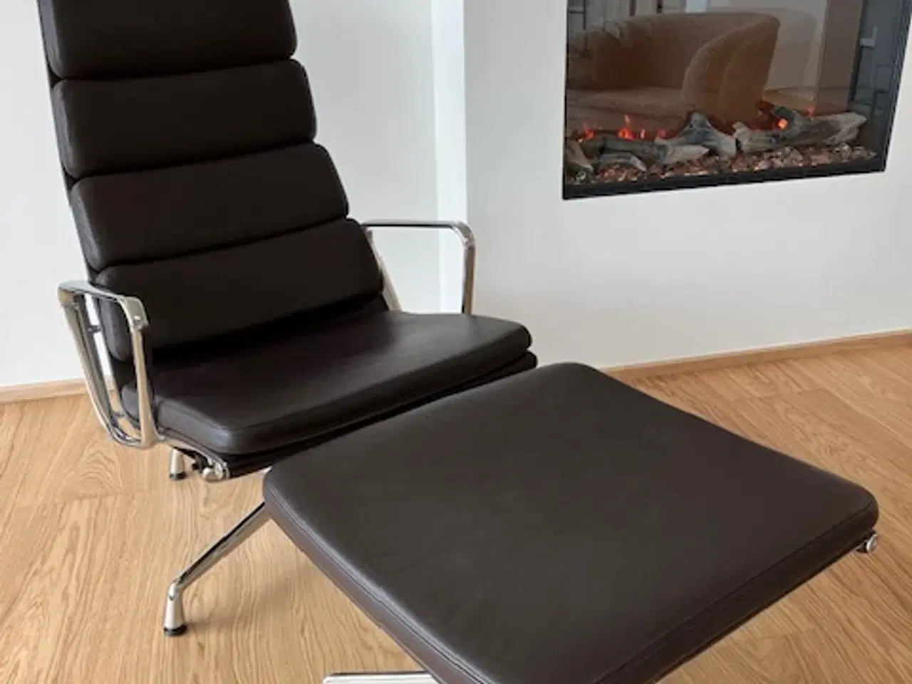 Billede 1 - Charles Eames Lounge stol med skammel