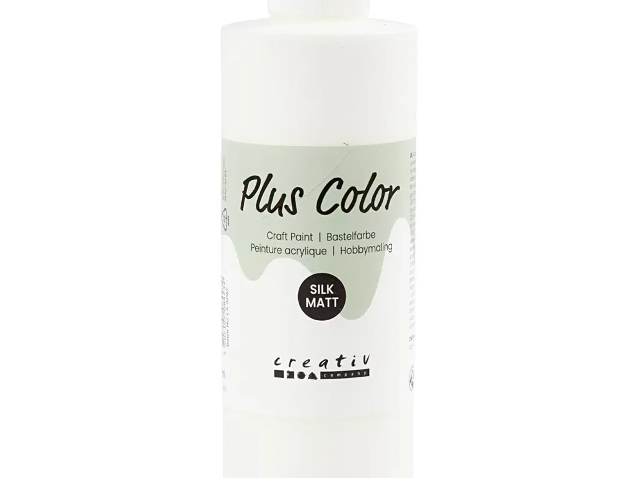 Billede 1 - Plus Color Hobbymaling Råhvid 250ml - Hurtigtørrende
