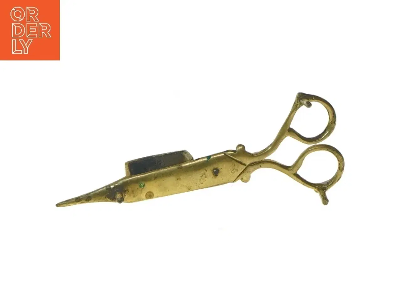 Billede 1 - Antik lysesaks (str. 16,5 cm)