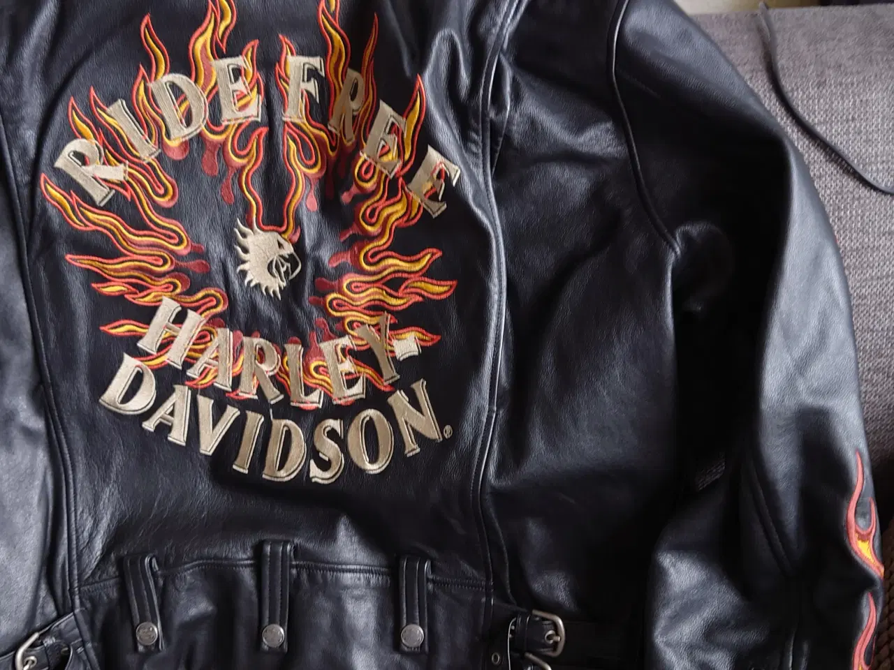 Billede 5 - Harley Davidson læder jakke
