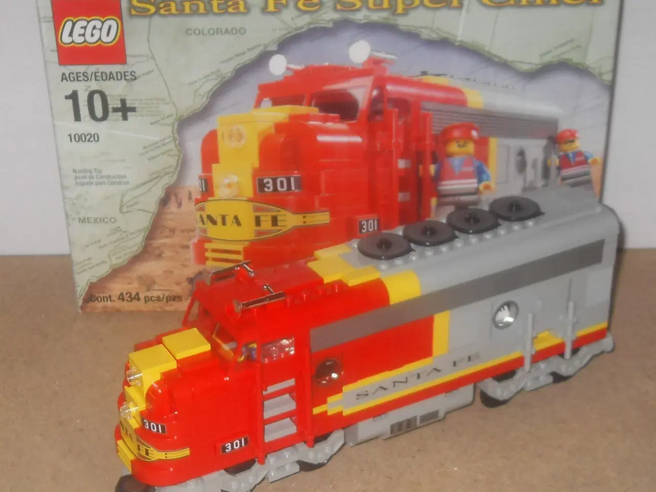 Billede 1 - Lego 10020 - Lego Train, Santa Fee Super Chief