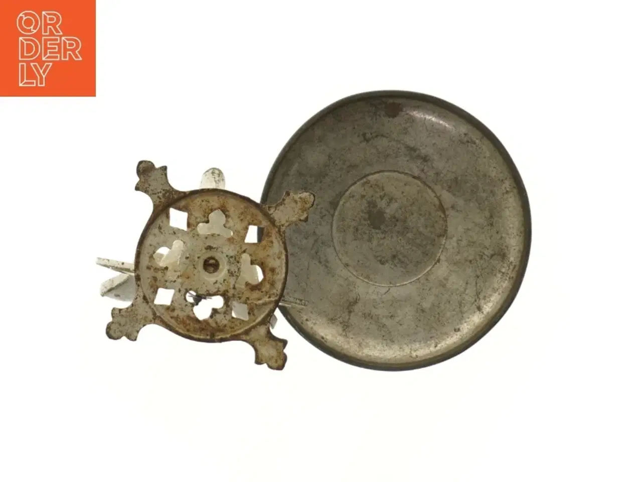 Billede 3 - Antik køkkenvægt (str. Ø 22,5 cm længde 28,5 cm)