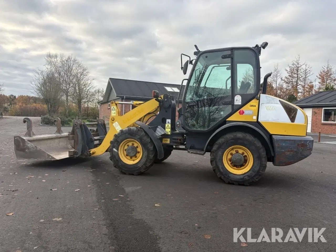 Billede 8 - Minilæsser Komatsu Hanomag WA70-5