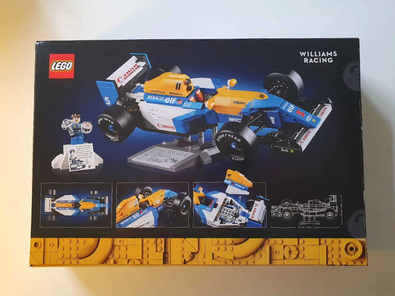 Billede 2 - Lego Icons 10353 Williams Racing FW14B og Nigel Ma