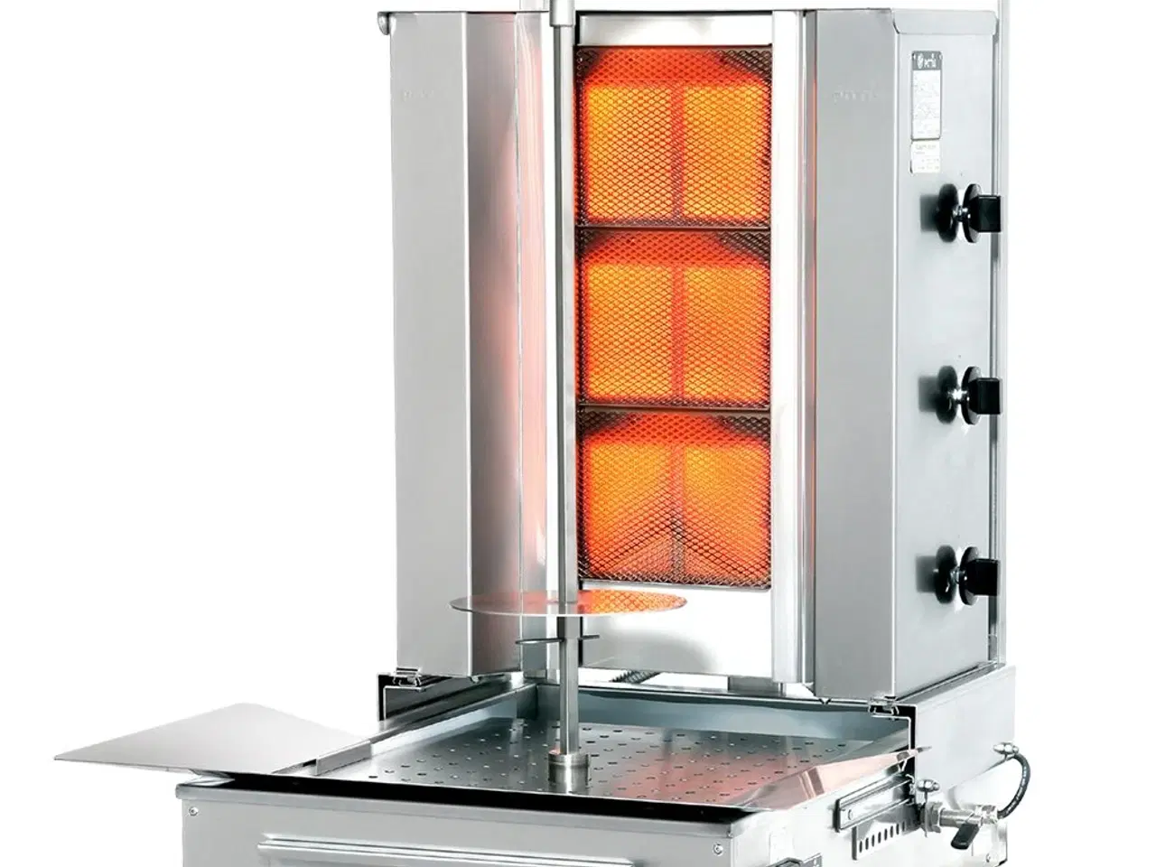 Billede 1 - Kebab & Shawarma grill til gas – 40 kg kød