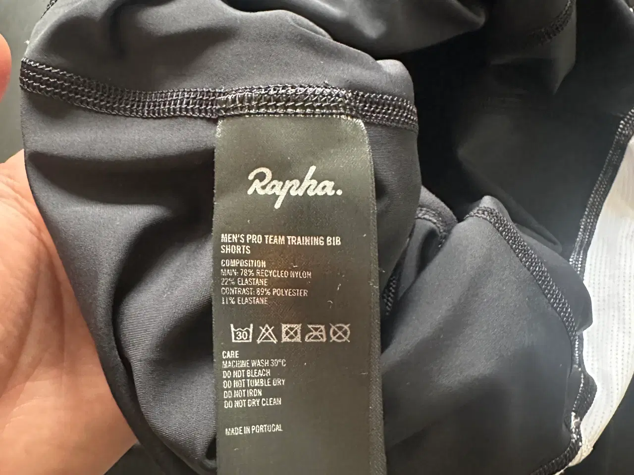 Billede 5 - Ubrugt: Rapha Pro Team training bib shorts Sort og