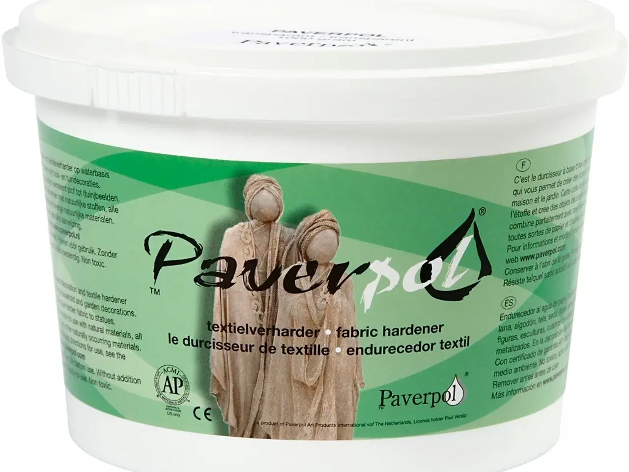 Billede 1 - Paverpol Skulpturlim 1000g - Transparent og Holdbar