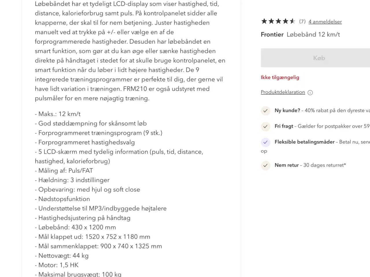 Billede 3 - Nyt løbebånd.