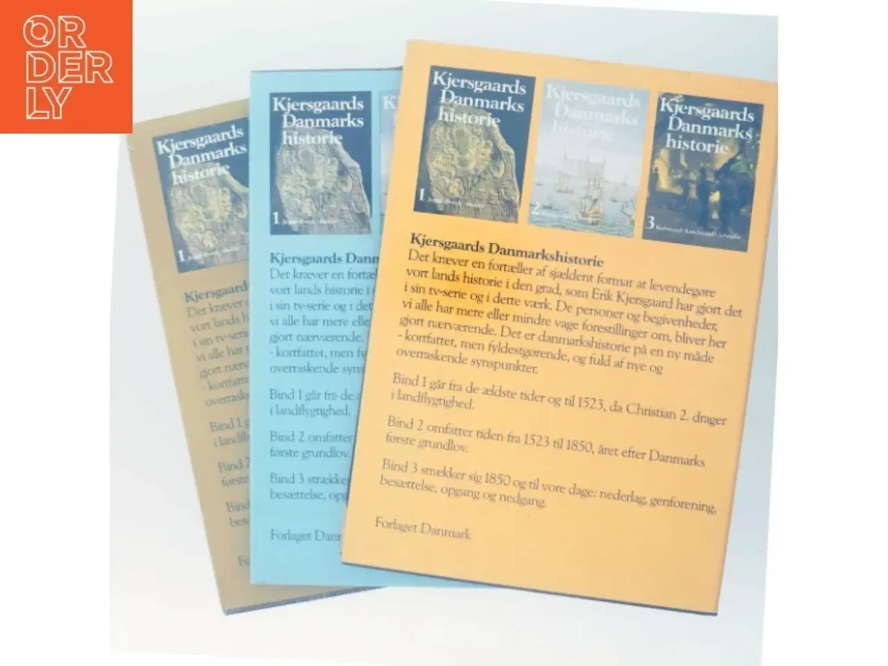 Billede 3 - Kjersgaards Danmarks historie af Erik Kjersgaard (Bog)