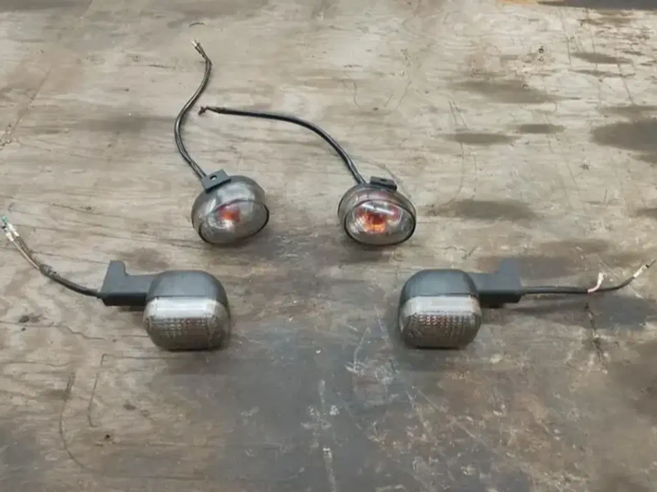 Billede 1 - Originalt komplet sæt blinklys til pgo dr.big/t-re
