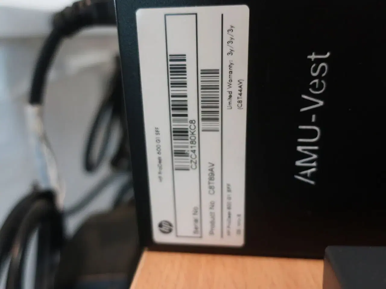 Billede 3 - HP 22" skærm m. tastatur L2208w (PC medfølger ikke)