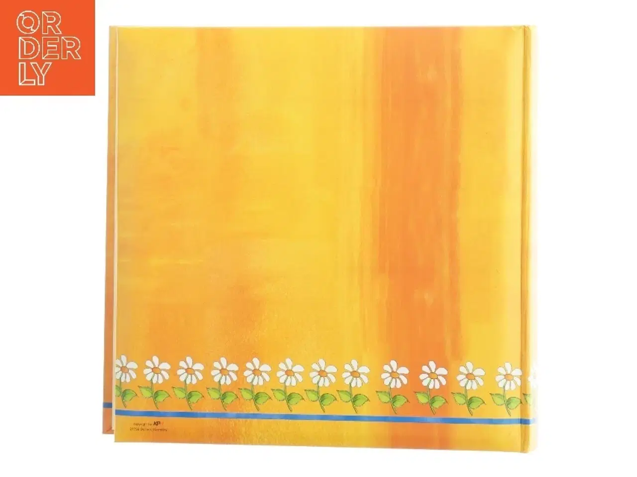 Billede 1 - Gæstebog med blomstermotiv (str. 30 x 29 cm)