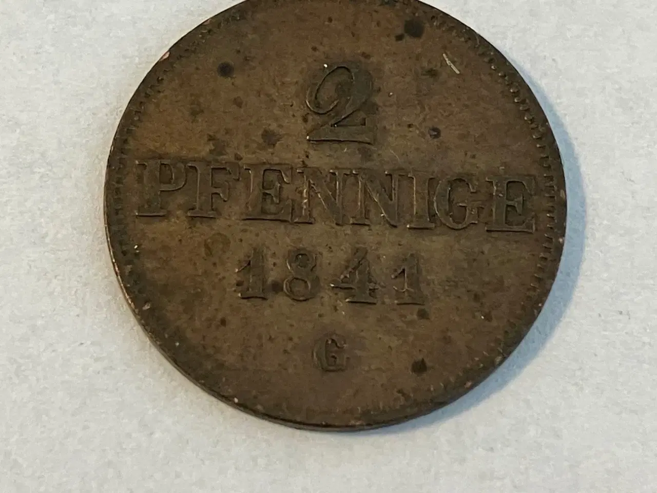Billede 1 - 2 Pfennige 1841 Germany