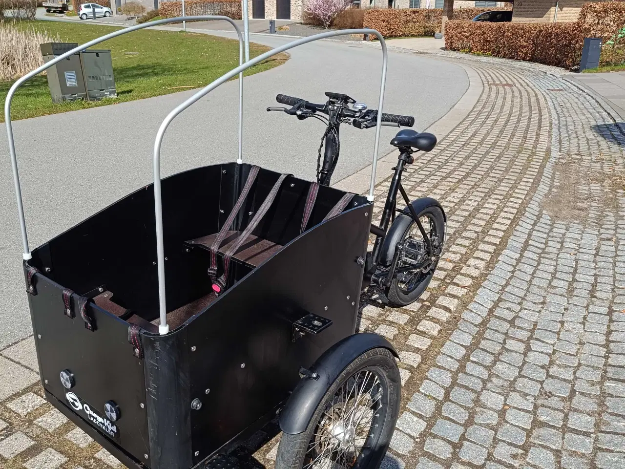 Billede 12 - Cargokid deluxe elektrisk ladcykel 