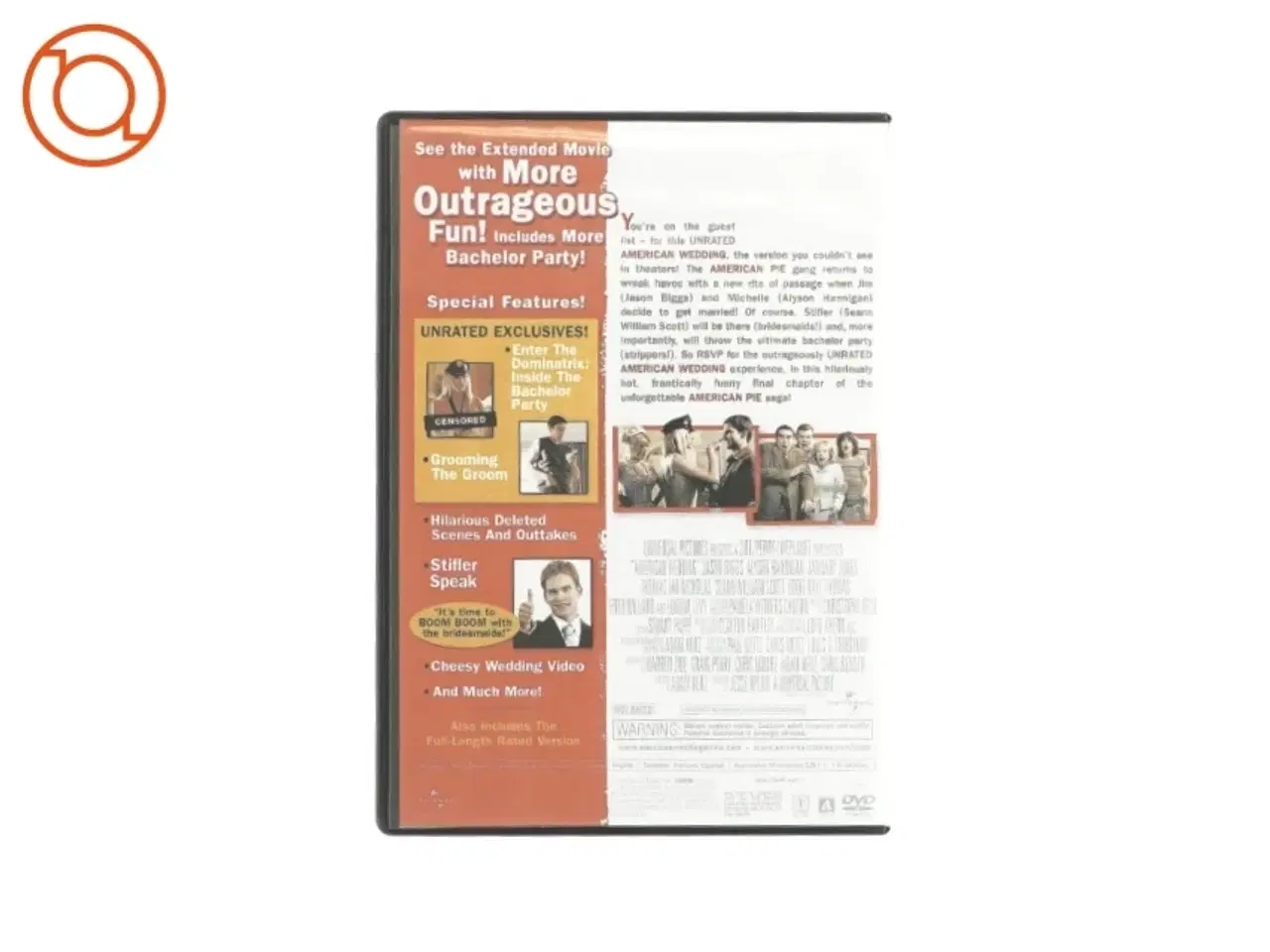 Billede 2 - American wedding (DVD)