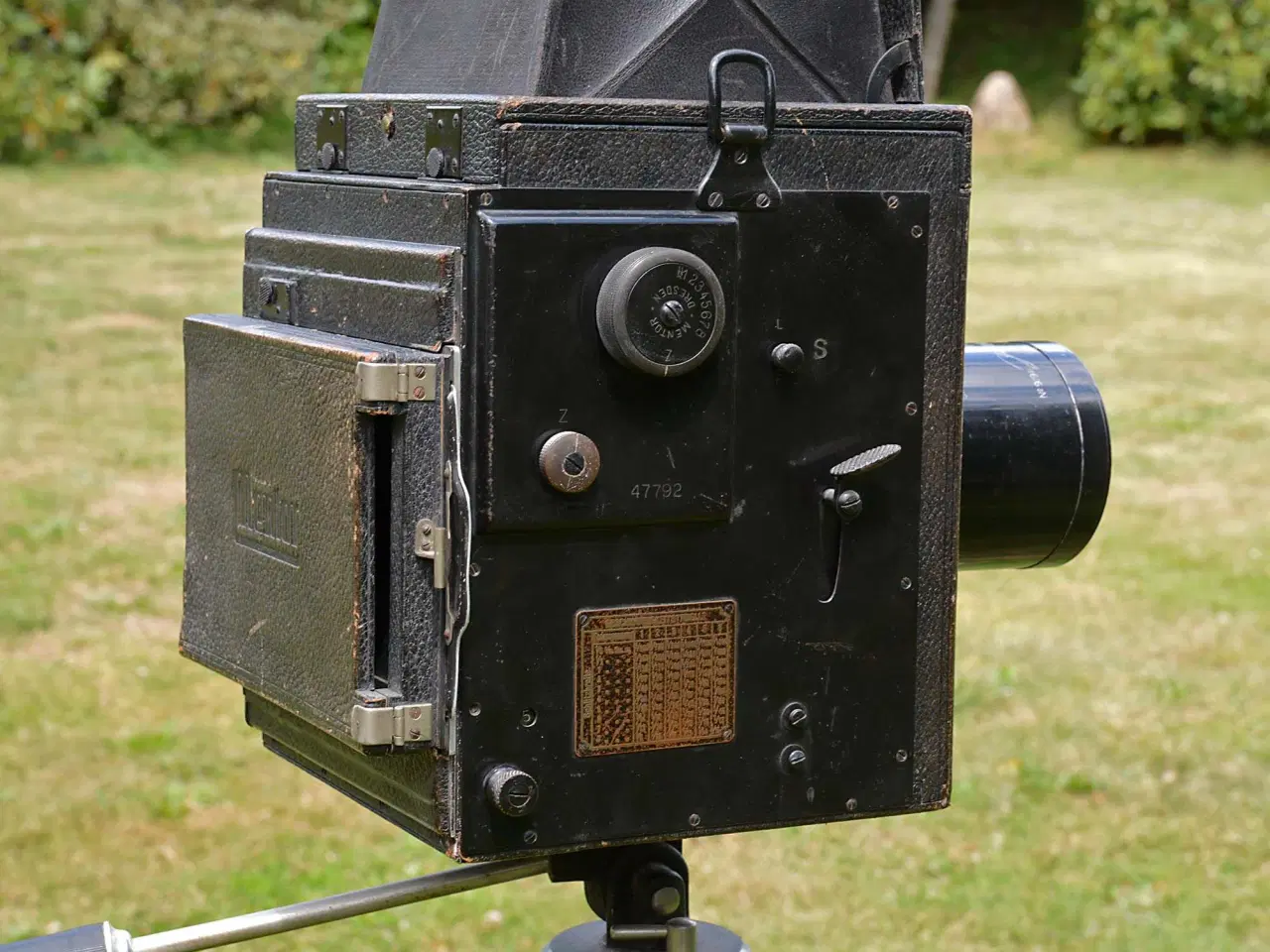 Billede 2 - Mentor 9x12 kamera, gammelt.