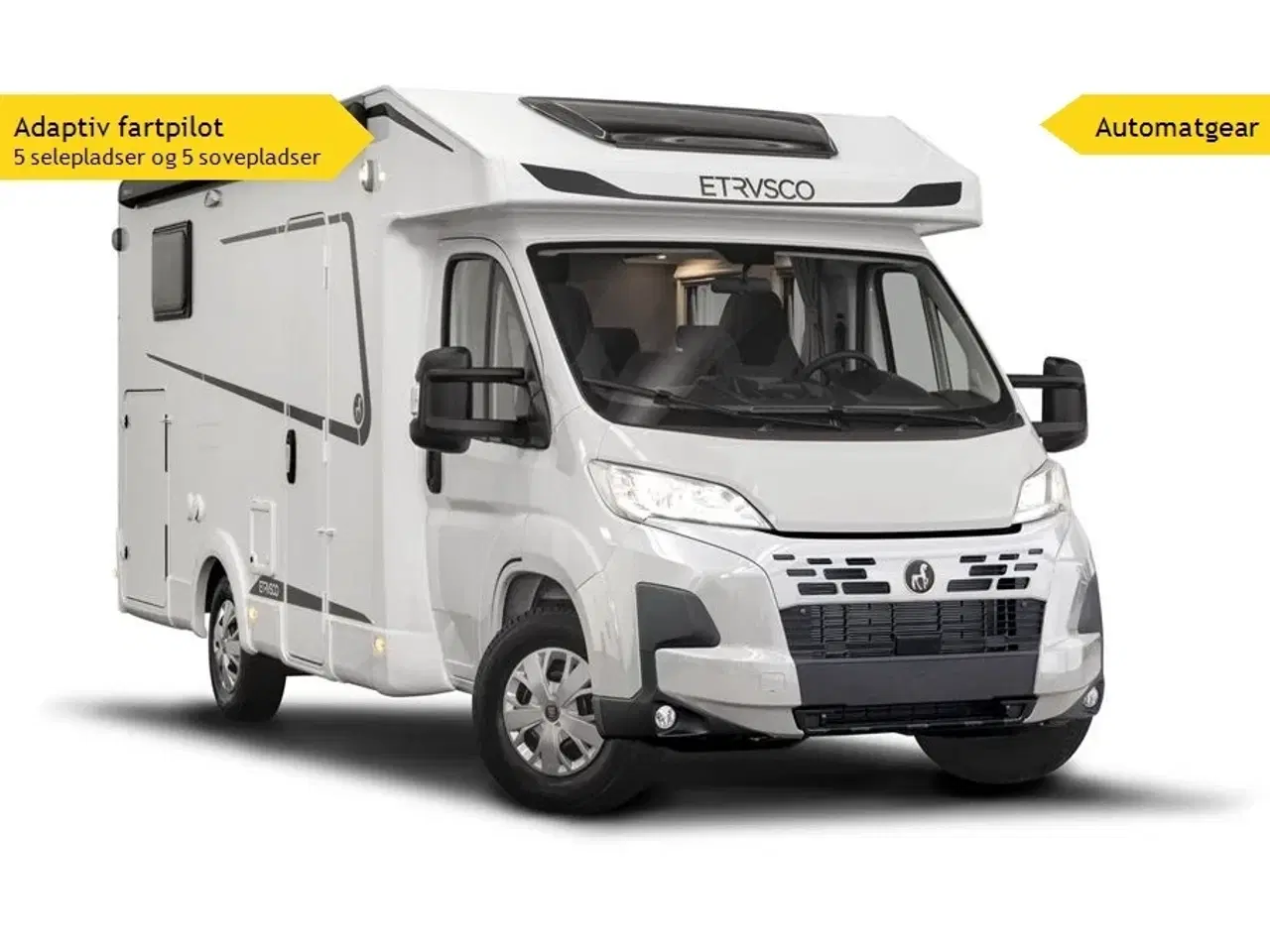 Billede 1 - 2025 - Etrusco T 6.9 SB Aut   Lækker Autocamper med enkelsenge og Adaptiv fartpilot fra Hinshøj Caravan
