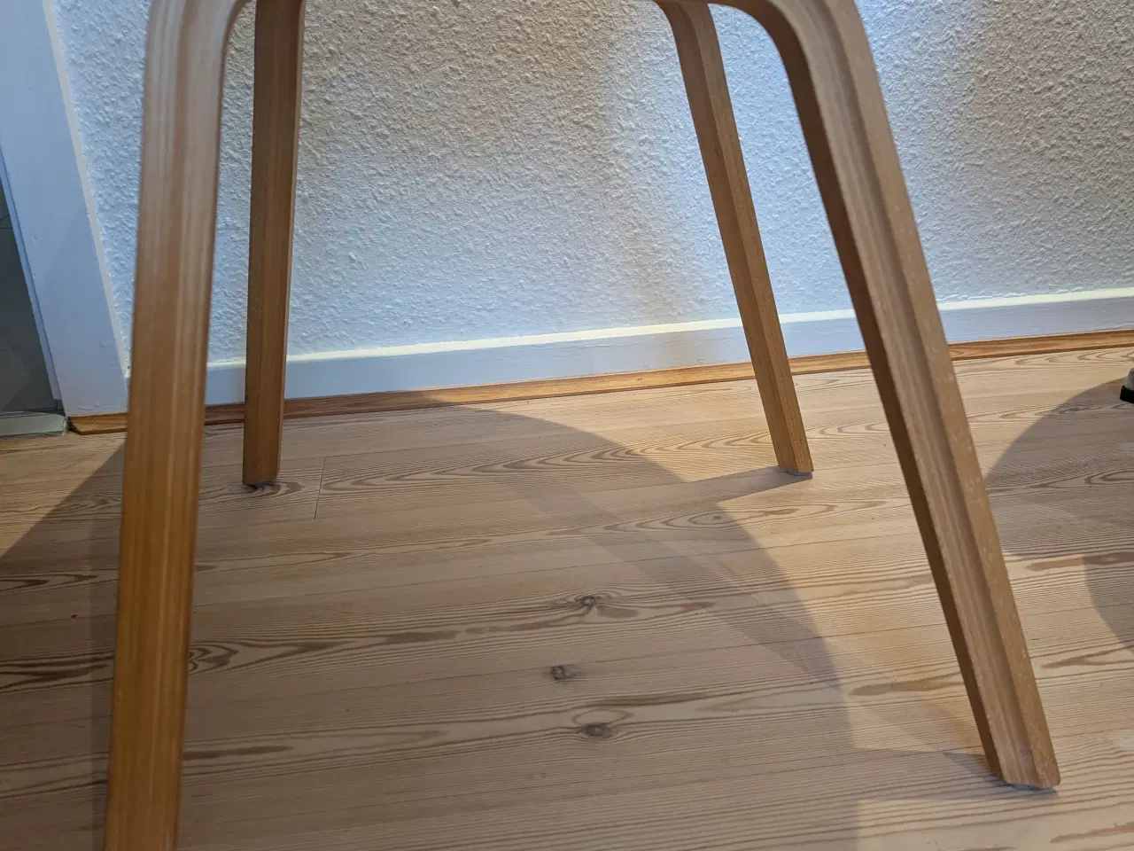 Billede 5 - Hey skalstol m ben i egetræ krydsfiner