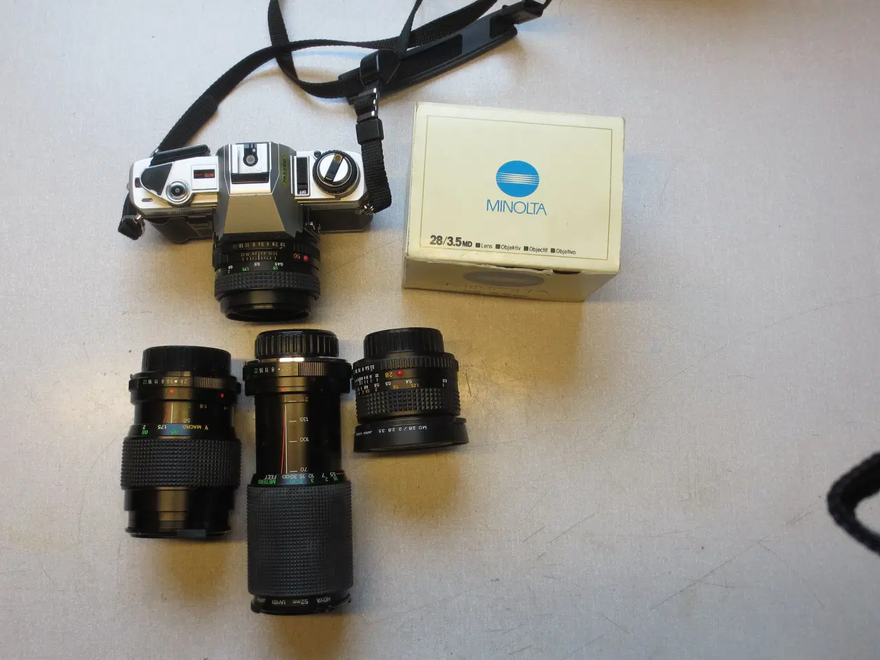 Billede 4 - Minolta X300 spejrefleks kamere m tilbehør