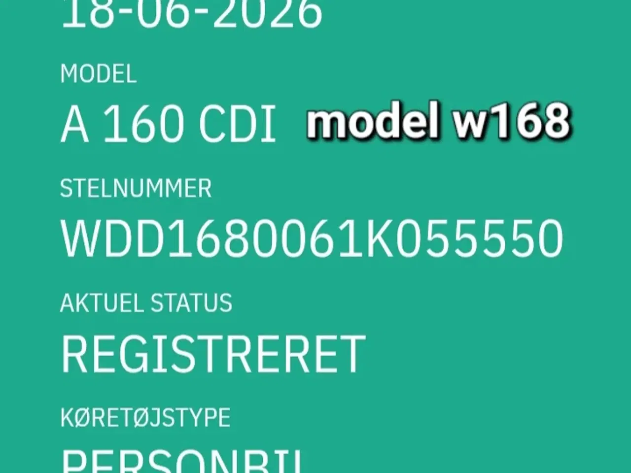 Billede 10 - Mercedes A160 CDi Classic