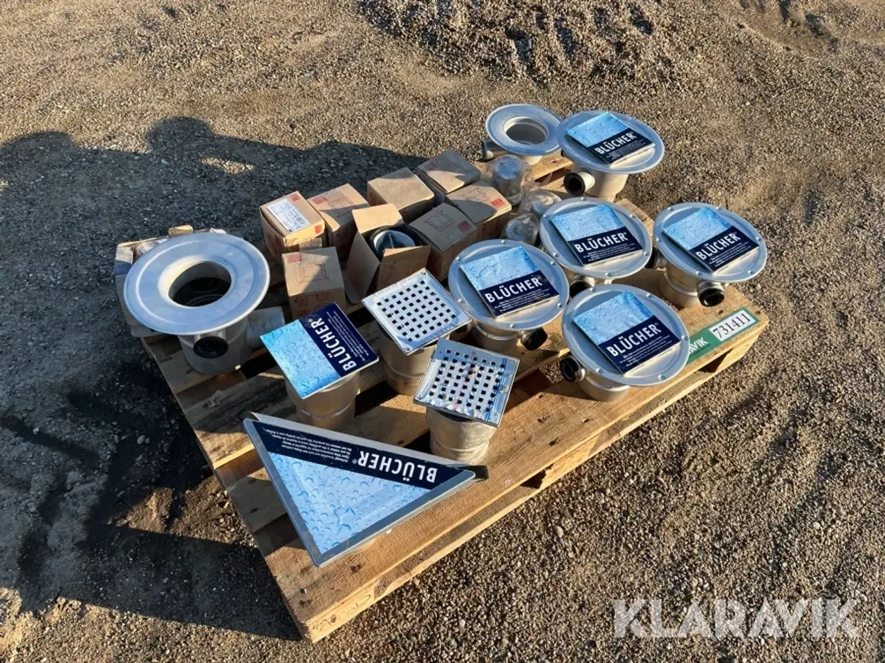 Billede 3 - Gulvafløb rustfri stål Blücher