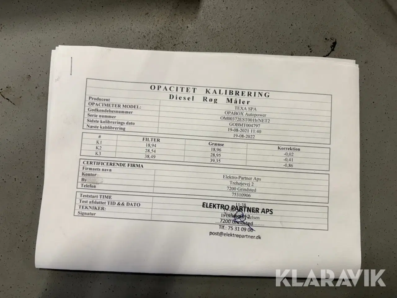 Billede 11 - Diesel røg måler Texa Opabox Autopower