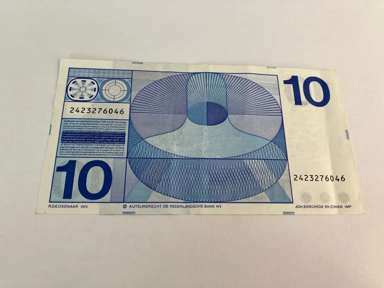 Billede 2 - 10 Gulden Netherlands 1968