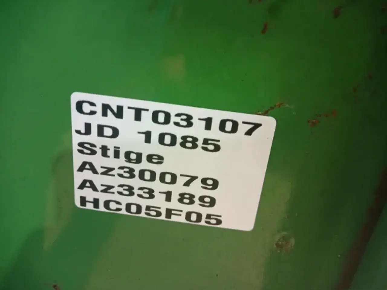 Billede 11 - John Deere 1085 Stige AZ30079