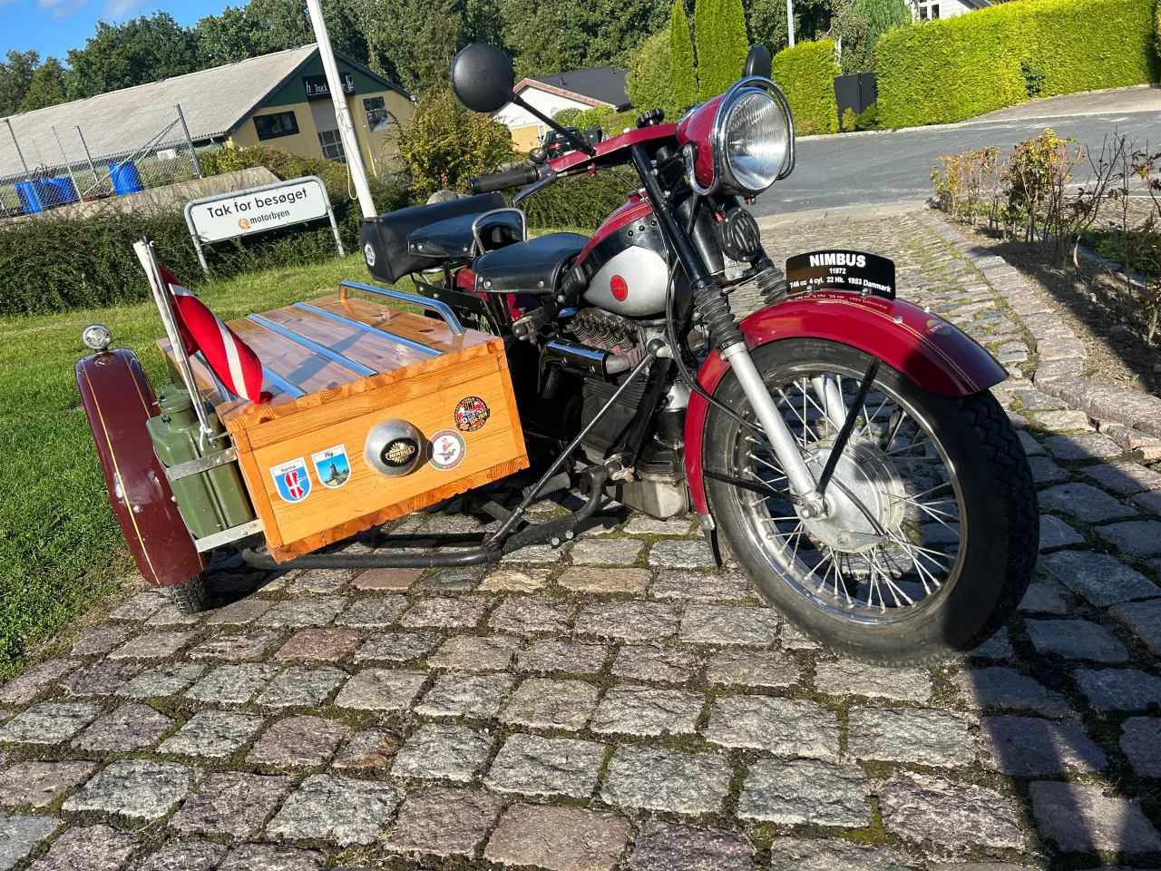 Billede 2 - Nimbus C 750 1953 med flot sidevogn