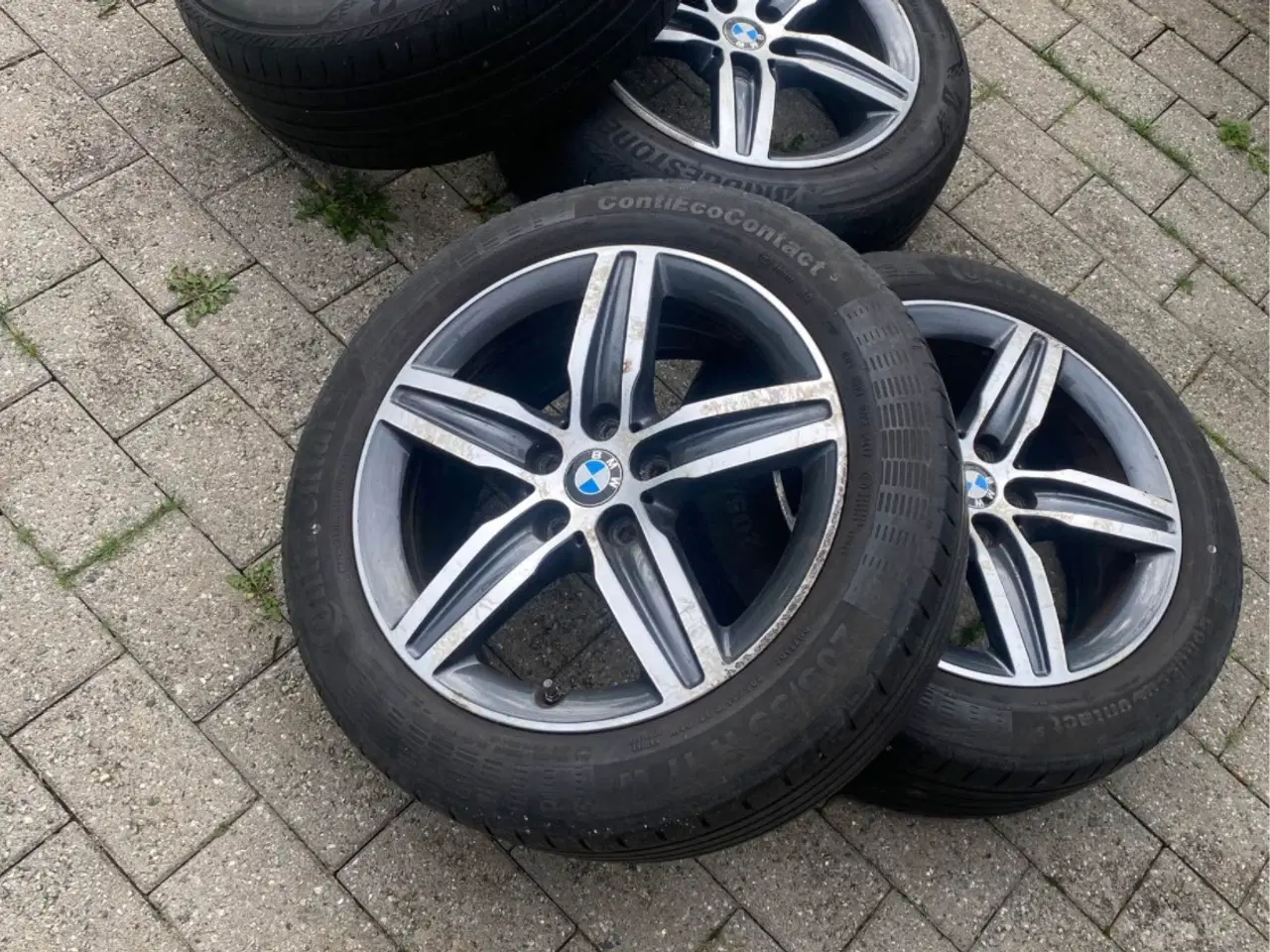 Billede 2 - BMW alufælge med dæk 17 tommer 