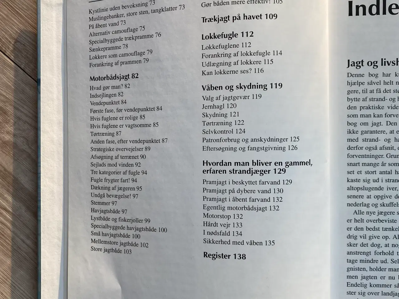 Billede 4 - "Håndbog i strand- og havjagt"