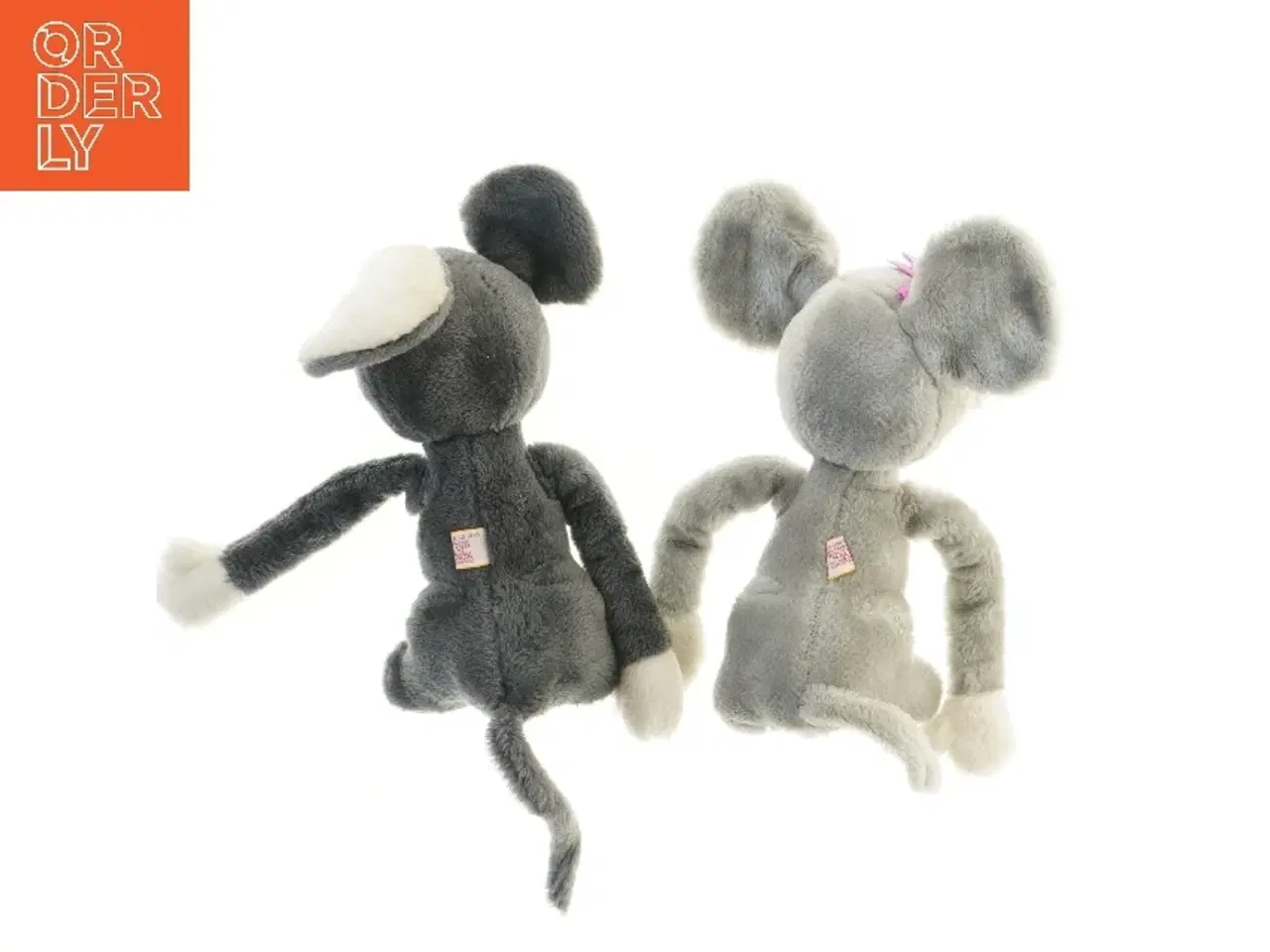 Billede 2 - To plysdyr mus (str. 25 cm)