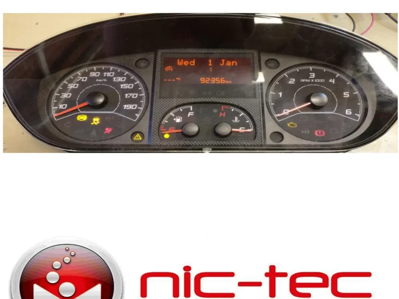 Billede 1 - Reparation af speedometer og kombi-instrument til Fiat Ducato, Citroën Jumper, Peugeot Boxer mf
