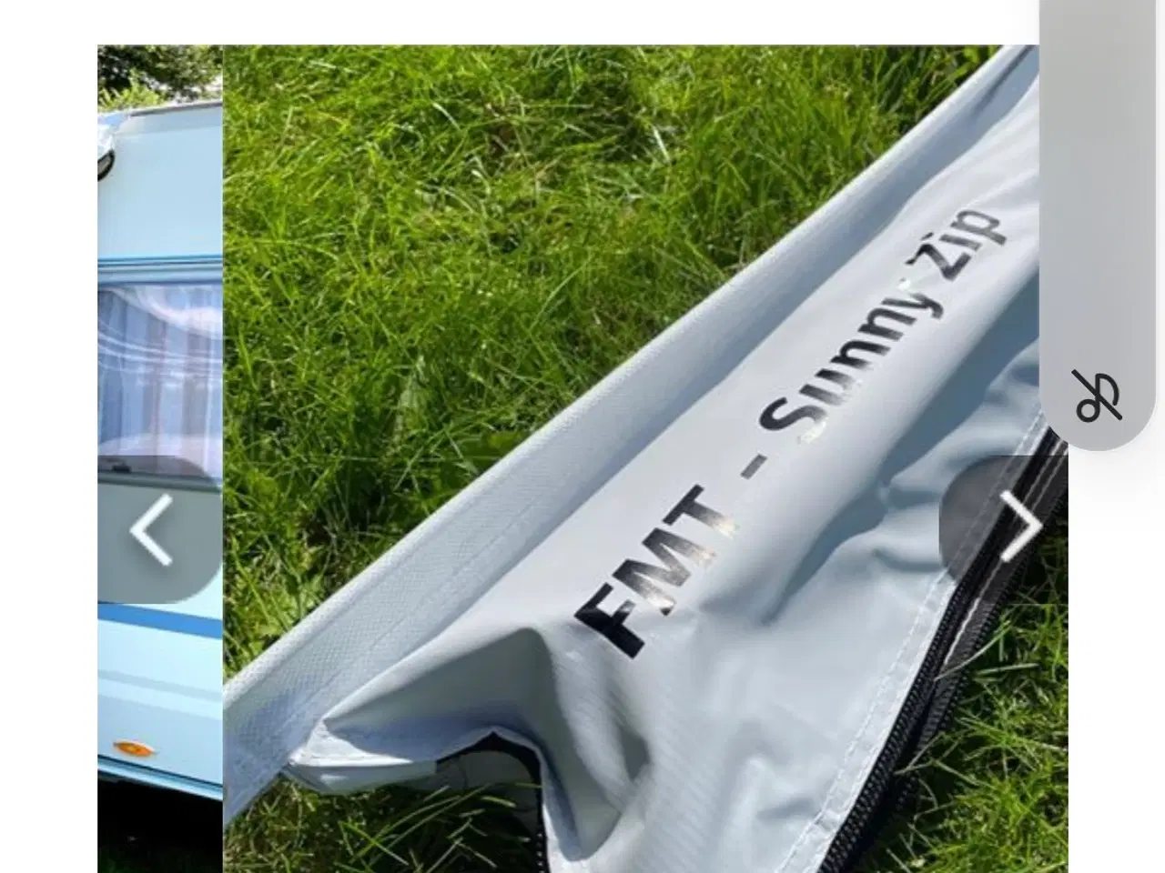 Billede 1 - Markise til campingvogn Sunny Zip 400 FMT Posemark
