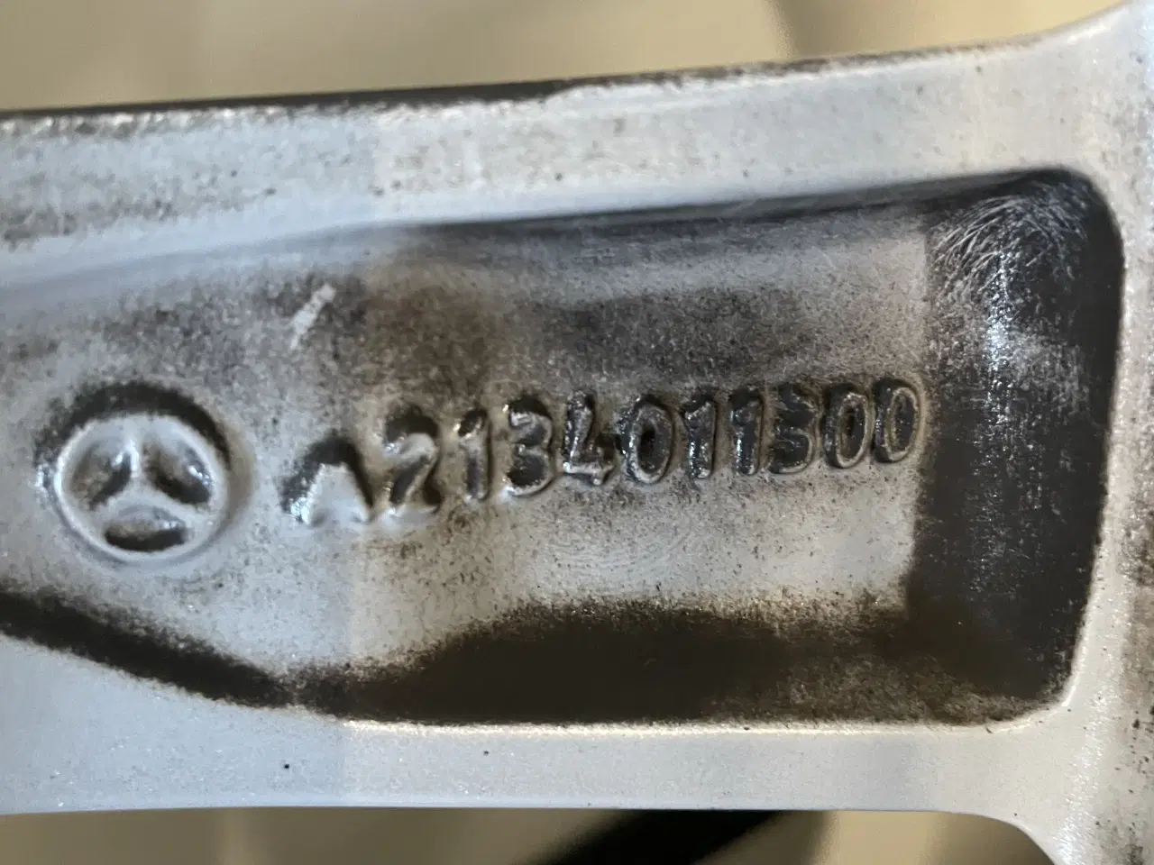 Billede 7 - Vinterdæk på originale Merceds alufælge.